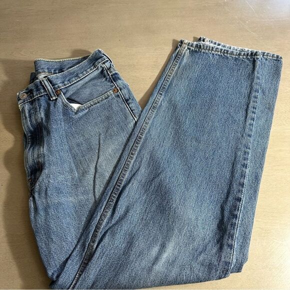 LEVI STRAUSS‎ 550 MEDIUM WASH MEN'S DENIM JEANS - 34/32 - Picture 16 of 16